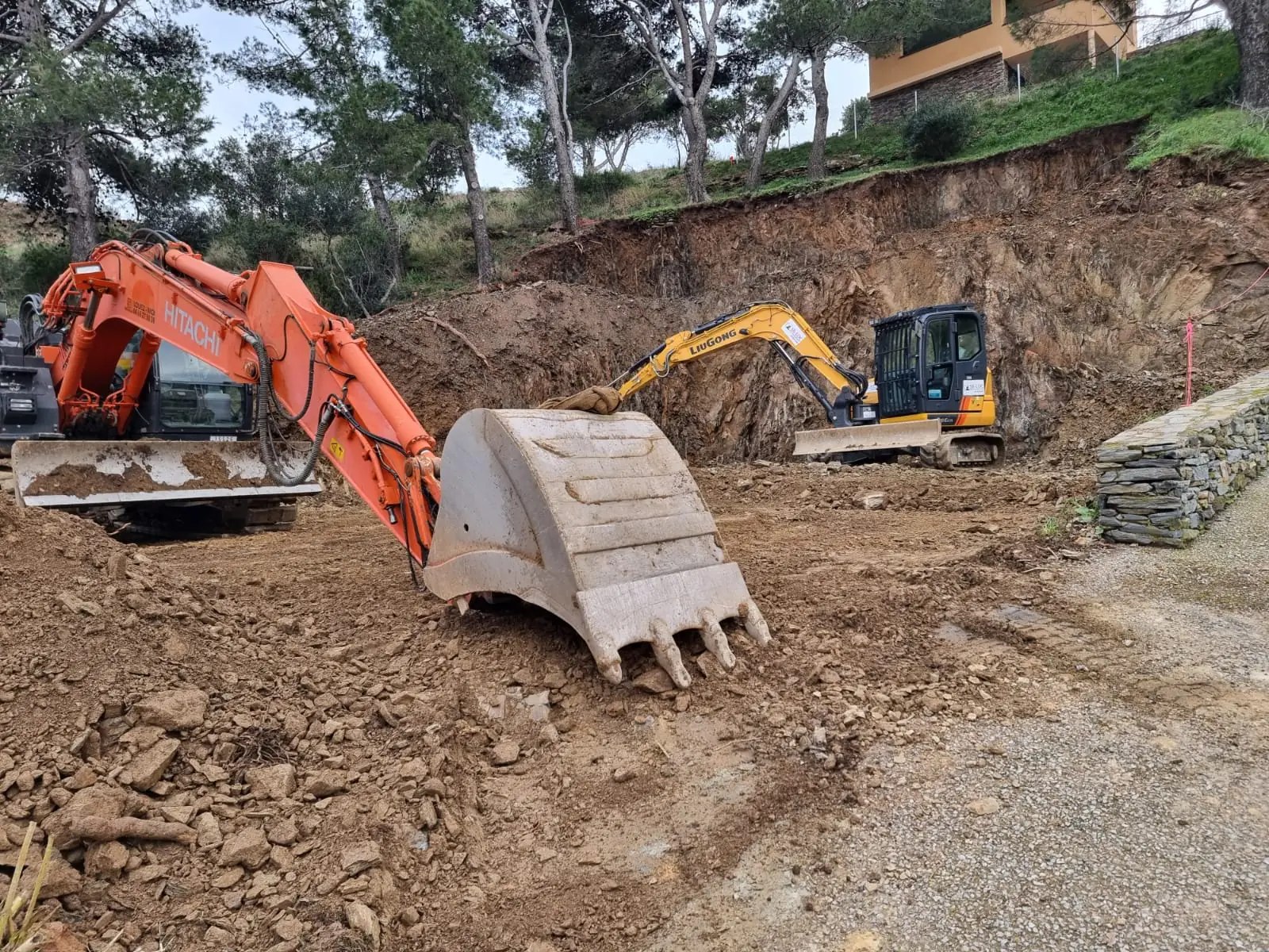 Excavation en profondeur - Banyuls-sur-Mer
