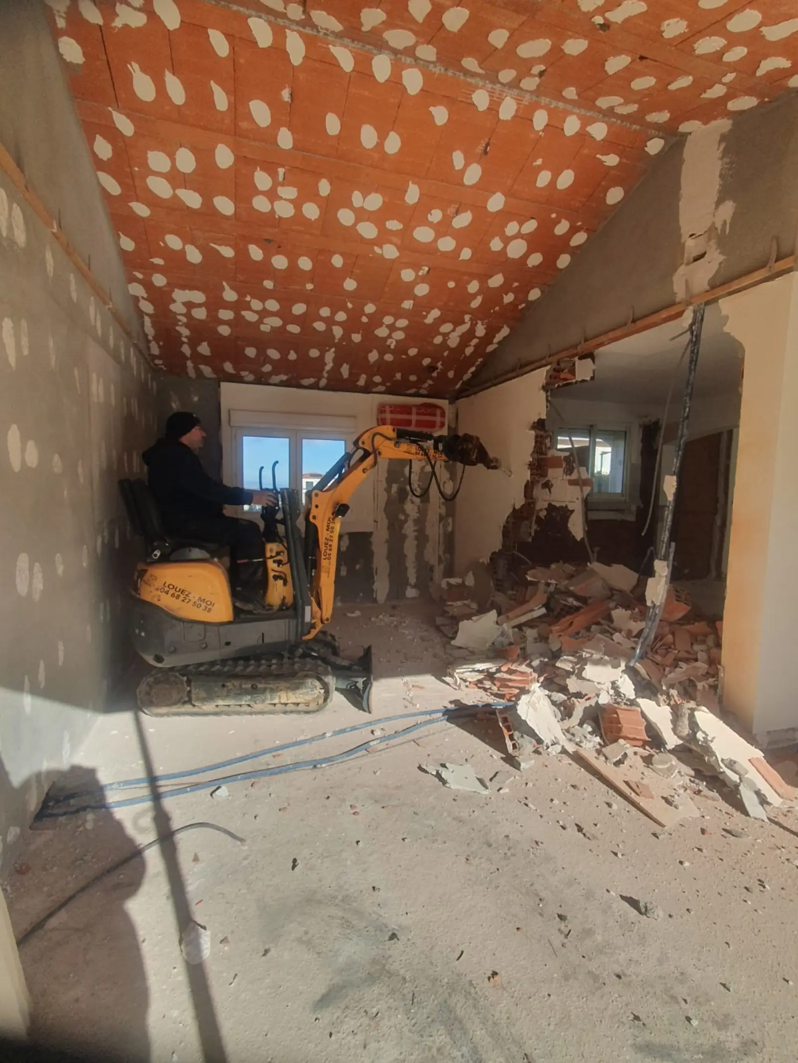 Démolition intérieure