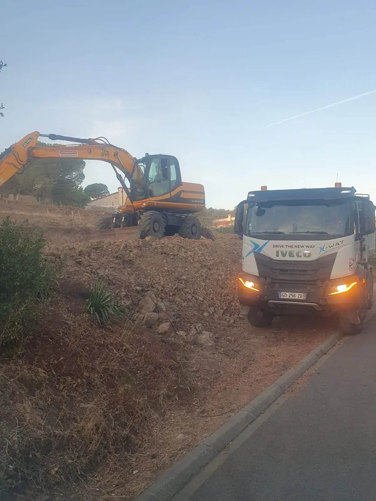 Reprise de talus en bord de voirie - Banyuls-sur-Mer
